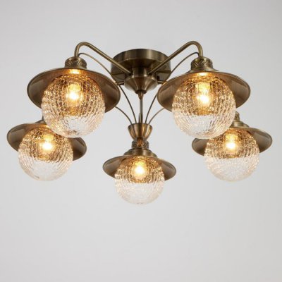 Люстра 73166/5 E27 40Вт бронза 65,5х65,5х29 см Люстра 73166/5 E27 40Вт бронза 65,5х65,5х29 см