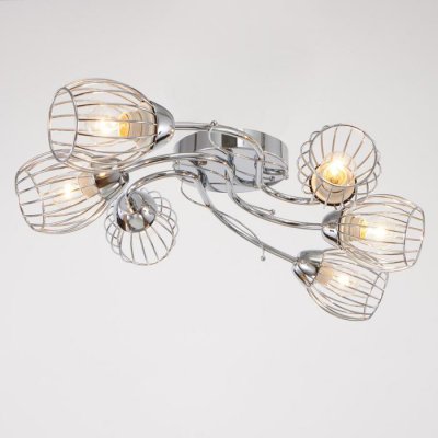 Люстра 73168/6 E27 40Вт хром 72х40,5х20 см Люстра 73168/6 E27 40Вт хром 72х40,5х20 см