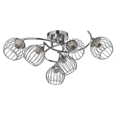 Люстра 73172/6 E27 40Вт хром 60х60х26 см Люстра 73172/6 E27 40Вт хром 60х60х26 см