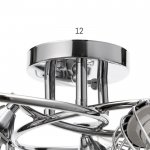 Люстра 73172/6 E27 40Вт хром 60х60х26 см