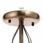 Люстра 73175/3 E27 40Вт бронза 57х57х28 см