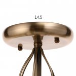 Люстра 73176/5 E27 40Вт бронза 57х57х28 см