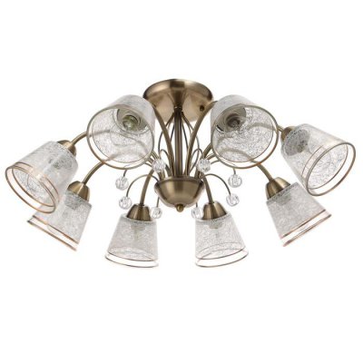 Люстра 73177/8 E27 40Вт бронза 69х69х26 см Люстра 73177/8 E27 40Вт бронза 69х69х26 см