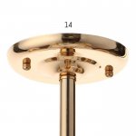 Люстра 73179/5 E27 40Вт золото 58х58х35 см