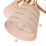 Люстра 73180/8 E27 40Вт золото 77х77х40,5 см