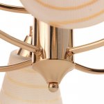 Люстра 73180/8 E27 40Вт золото 77х77х40,5 см