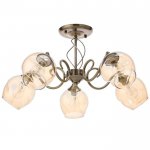 Люстра 73185/5 E27 40Вт бронза 60х60х33,5 см