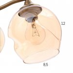 Люстра 73185/5 E27 40Вт бронза 60х60х33,5 см