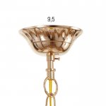 Люстра 73187/5 E14 40Вт золото 68х68х46 см