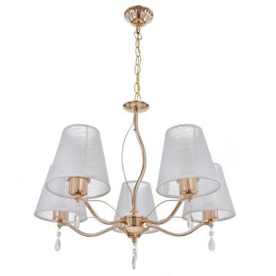 Люстра 73187/5 E14 40Вт золото 68х68х46 см