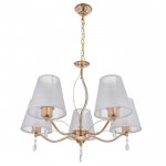 Люстра 73187/5 E14 40Вт золото 68х68х46 см