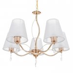 Люстра 73187/5 E14 40Вт золото 68х68х46 см