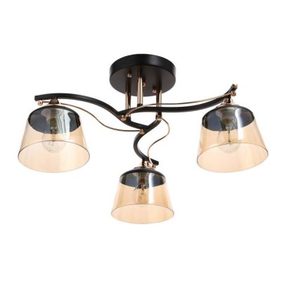 Люстра 73192/3 E27 40Вт черный-золото 56х56х28,5 см Люстра 73192/3 E27 40Вт черный-золото 56х56х28,5 см