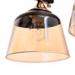 Люстра 73193/5 E27 40Вт черный-золото 56х56х28,5 см