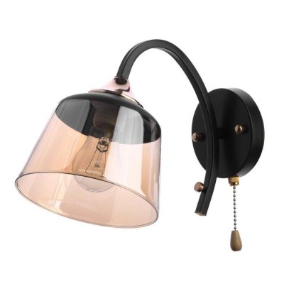 Бра 73194/1 E27 40Вт черный-золото 27х16х20 см