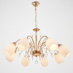 Люстра 73196/8 E27 40Вт золото 80х80х42 см