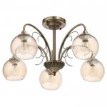 Люстра 73198/5 E27 40Вт бронза 61х61х29,5 см