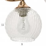 Люстра 73102/6 E27 40Вт белый-золото 59,5х59,5х23 см