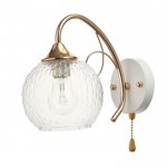 Бра 73103/1 E27 40Вт белый-золото 24,5х14х20 см