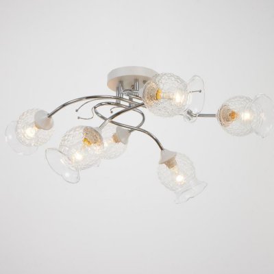 Люстра 73105/6 E27 40Вт хром 74х60х23 см Люстра 73105/6 E27 40Вт хром 74х60х23 см