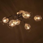 Люстра 73105/6 E27 40Вт хром 74х60х23 см