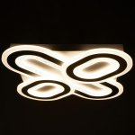 Светильник с ПДУ 60618/1 LED 180Вт белый-серый 52х52х5,5 см