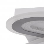 Светильник с ПДУ 60618/1 LED 180Вт белый-серый 52х52х5,5 см