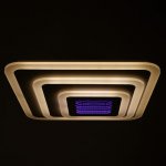 Светильник с ПДУ 60619/1 LED 160Вт белый 52х52х5,5 см