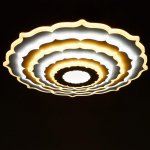 Светильник с ПДУ 60621/1 LED 220Вт белый 50х50х6 см