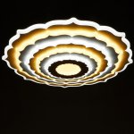 Светильник с ПДУ 60621/1 LED 220Вт белый 50х50х6 см