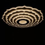 Светильник с ПДУ 60621/1 LED 220Вт белый 50х50х6 см