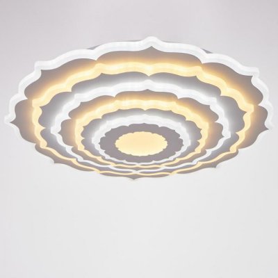 Светильник с ПДУ 60621/1 LED 220Вт белый 50х50х6 см