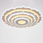 Светильник с ПДУ 60621/1 LED 220Вт белый 50х50х6 см