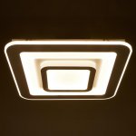 Светильник с ПДУ 60623/1 LED 180Вт белый 50х50х8 см