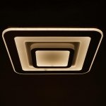 Светильник с ПДУ 60623/1 LED 180Вт белый 50х50х8 см