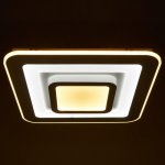 Светильник с ПДУ 60623/1 LED 180Вт белый 50х50х8 см