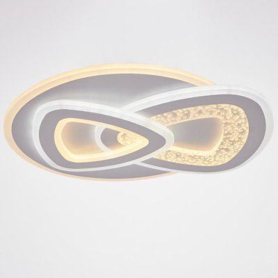 Светильник с ПДУ 60626/1 LED 180Вт белый 50х50х6 см