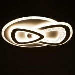 Светильник с ПДУ 60626/1 LED 180Вт белый 50х50х6 см