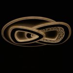 Светильник с ПДУ 60626/1 LED 180Вт белый 50х50х6 см