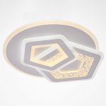 Светильник с ПДУ 60627/1 LED 180Вт белый 50х50х6 см