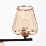 Люстра 86501/6 E27 40Вт черный-золото 63х63х40 см