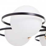 Люстра 86503/5 E27 40Вт черный-золото 64х64х30 см