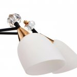 Люстра 86505/5 E27 40Вт черный-золото 70х70х53 см