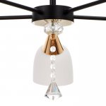 Люстра 86505/5 E27 40Вт черный-золото 70х70х53 см