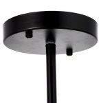 Люстра 86508/9 LED 93Вт 3000-6000К черный-золото 80х80х23 см