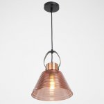 Светильник 88503/1 E27 40Вт красная медь-черный 22,5х22,5х27-127 см