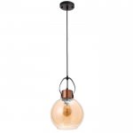 Светильник 88505/1 E27 40Вт красная медь-черный 19х20х31-131 см