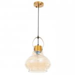 Светильник 88507/1 E27 40Вт золотая медь 22х22х32-132 см