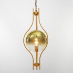 Светильник 88509/1 E27 40Вт золото 26х26х70-170 см