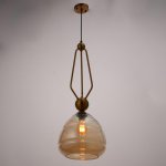 Светильник 88510/1 E27 40Вт золото 25х25х75-175 см